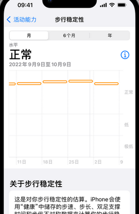 松潘iPhone手机维修如何在iPhone开启'步行稳定性通知'