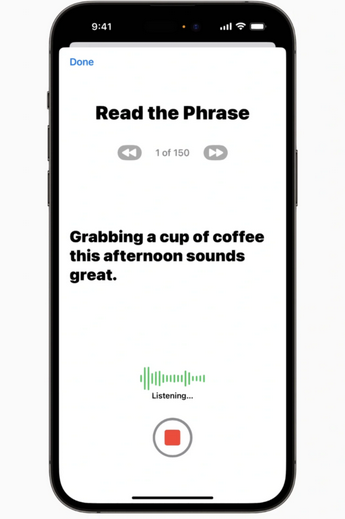松潘apple维修站分享iPhone在15分钟内可学会并模仿你的声音